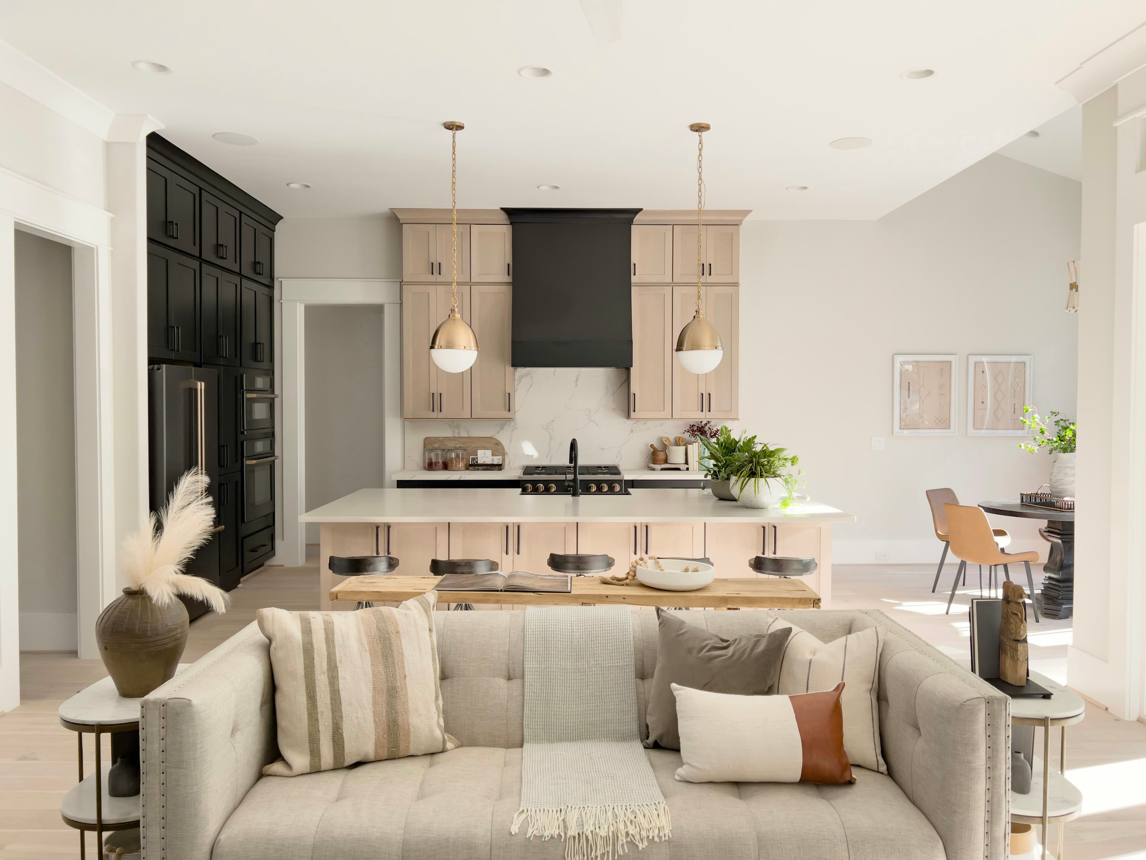 Transitional interior