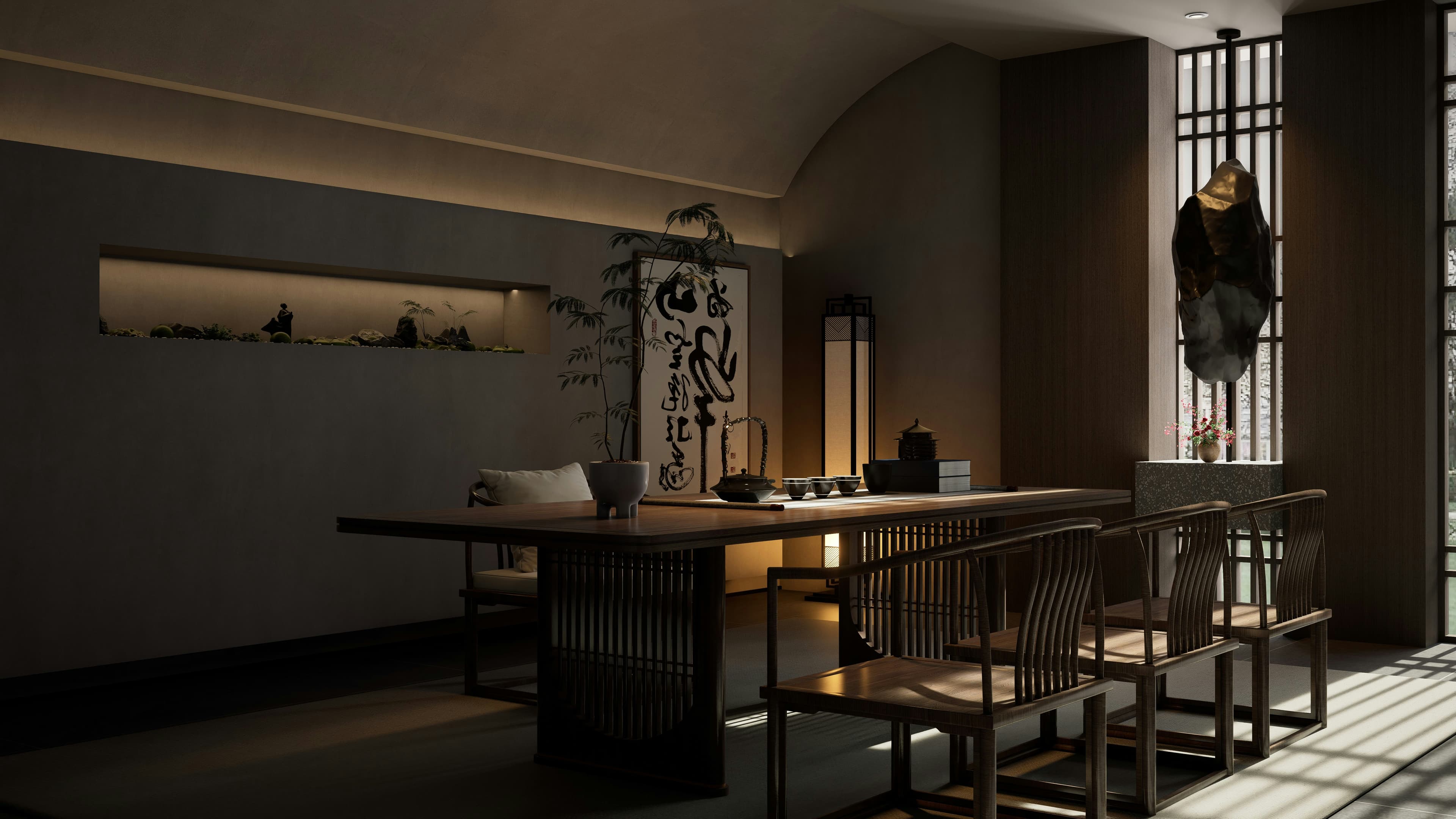 New Chinese interior